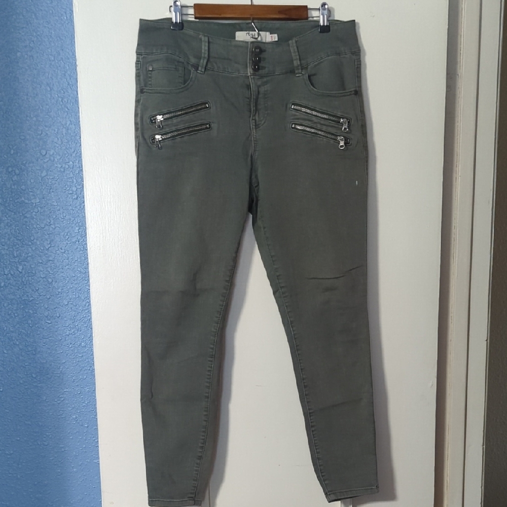 Torrid Denim in Olive Green